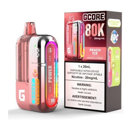 GCORE G 80K DISPOSABLE VAPE [FED]