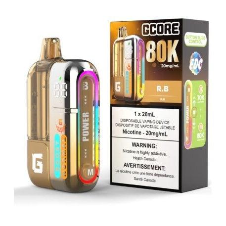 GCORE G 80K DISPOSABLE VAPE [FED]