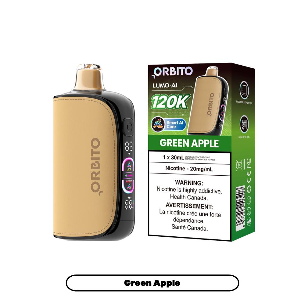 Green Apple Orbito Lumo Disposable