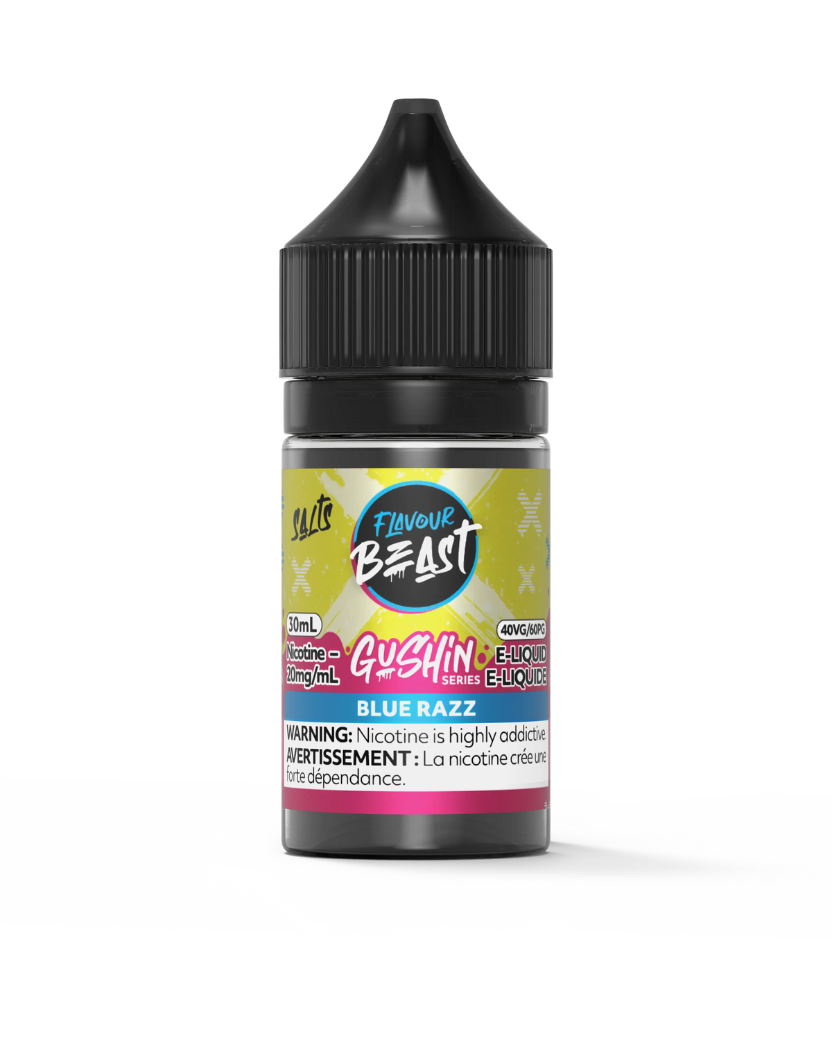 Flavour Beast Gushin Blue Razz 30mL Salt