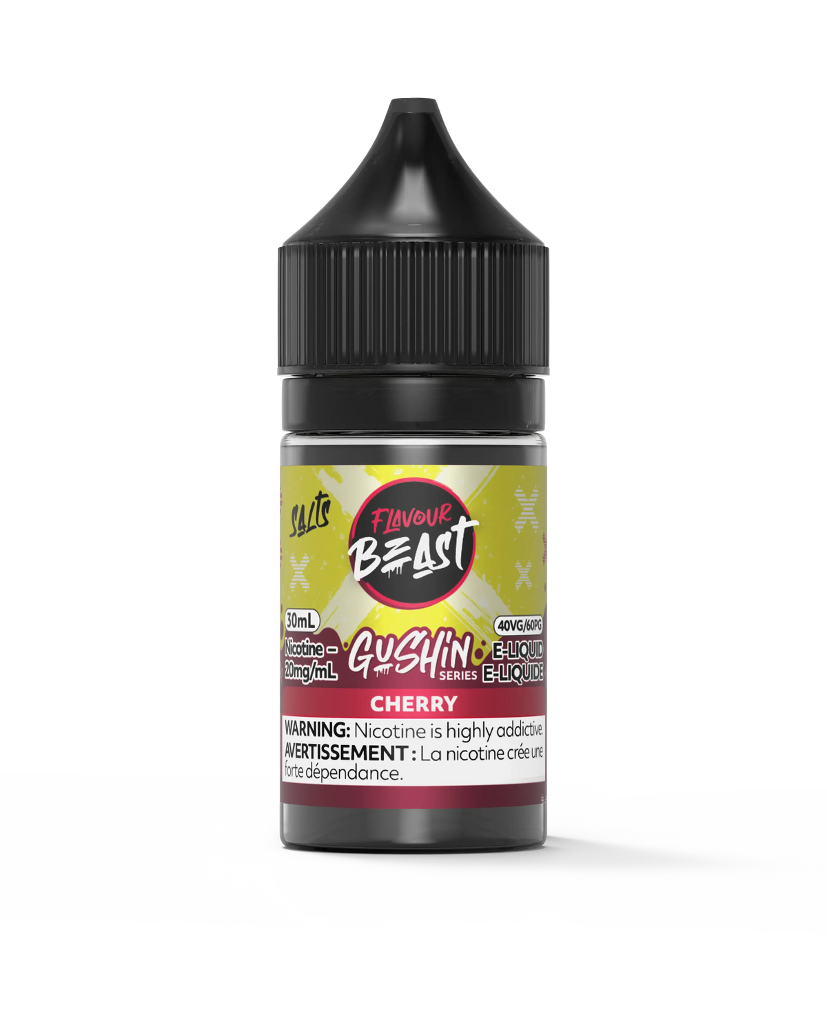 Flavour Beast Gushin Cherry 30mL Salt