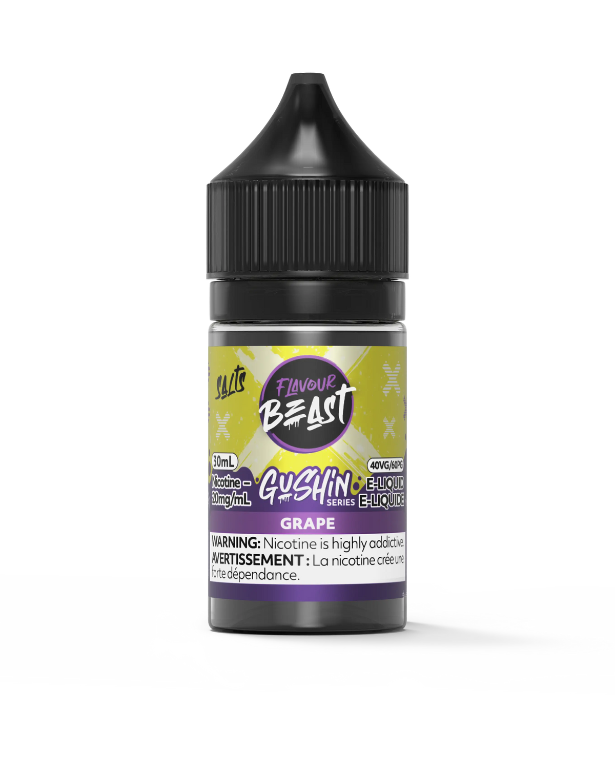 Flavour Beast Gushin Grape 30mL Salt