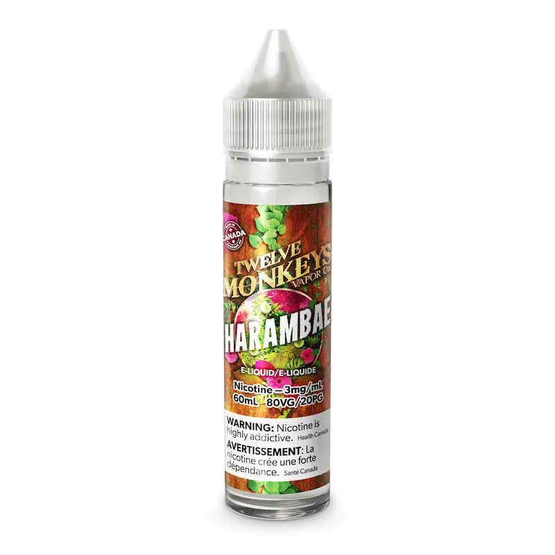 Harambe Twelve Monkeys 60mL E-liquid