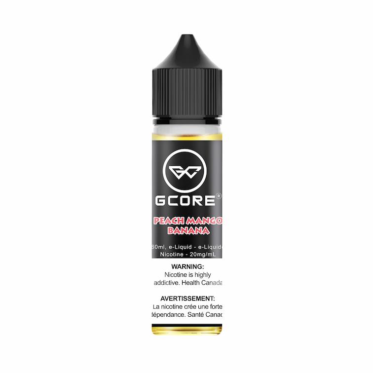 PEACH MANGO BANANA - GCORE NIC SALTS 60ML [PROV]