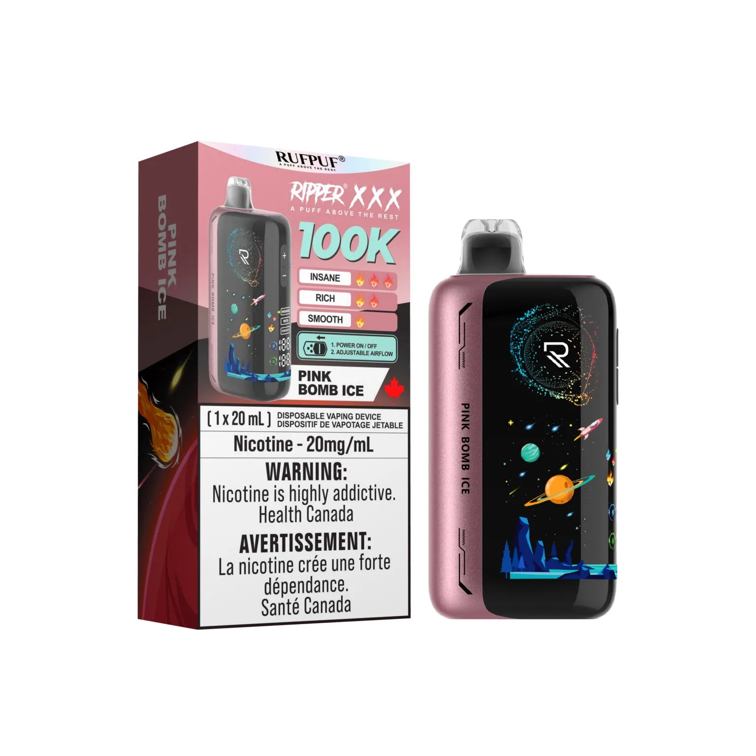 Ripper XXX 100,000 Puff Disposable Vape