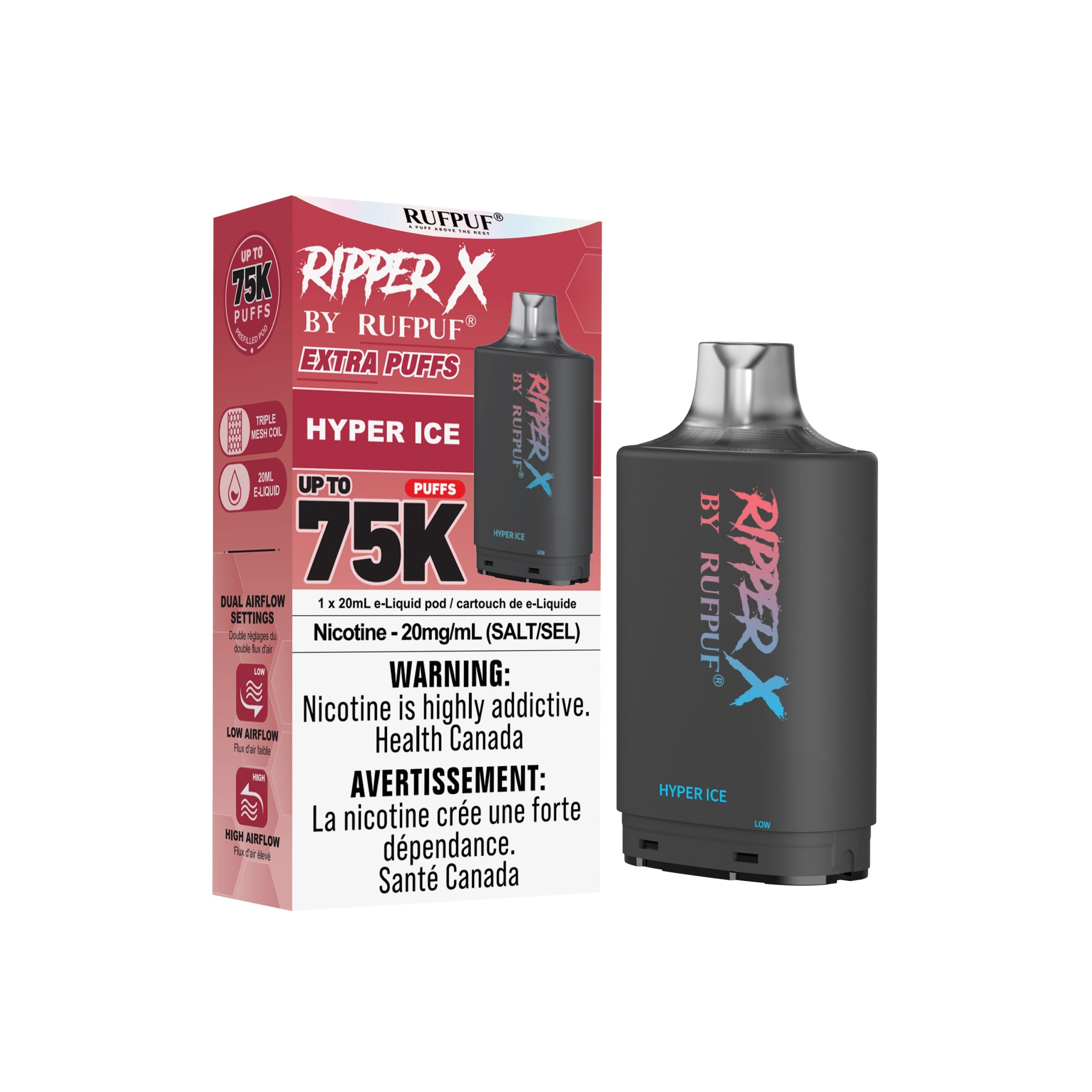 RIPPER X PODS | TURBO EDITION | 50K & 75K PUFFS [AB]