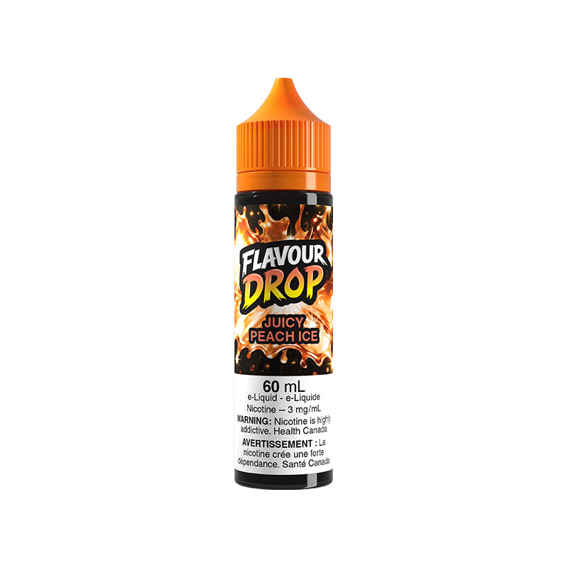 Flavour Drop Juicy Peach Ice 60mL E-Liquid
