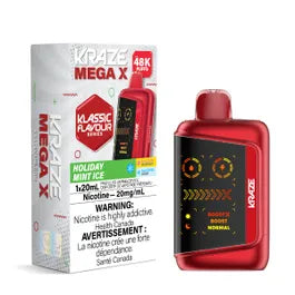 Holiday Mint Kraze Mega X Disposable