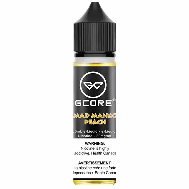 Mad Mango Peach GCORE 60mL Salt Nic