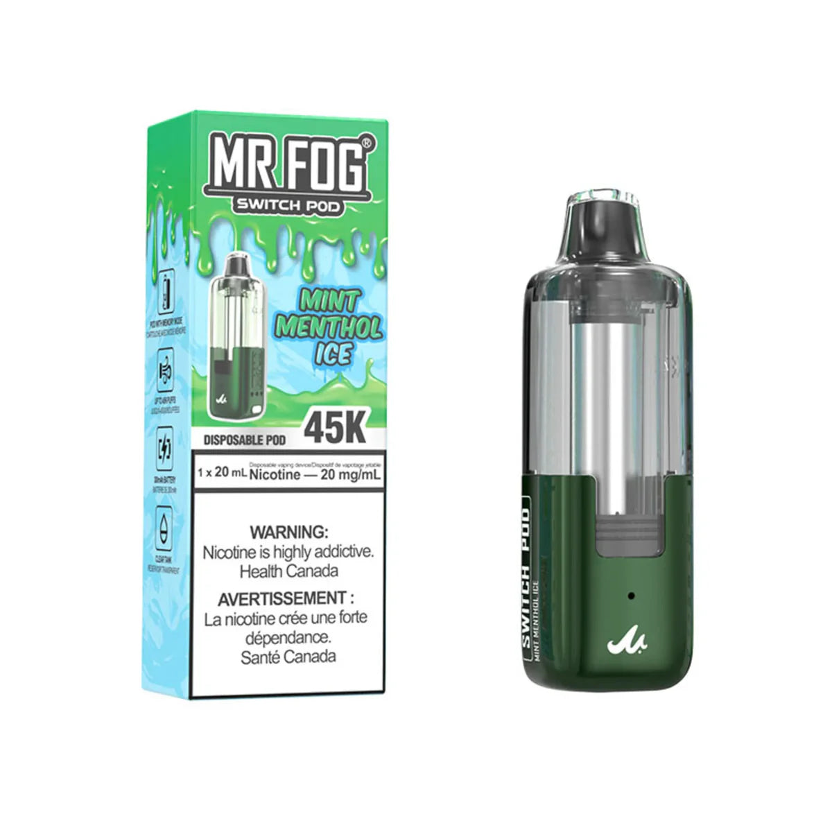 MR FOG SWITCH 45K DISPOSABLE PODS [PROV]
