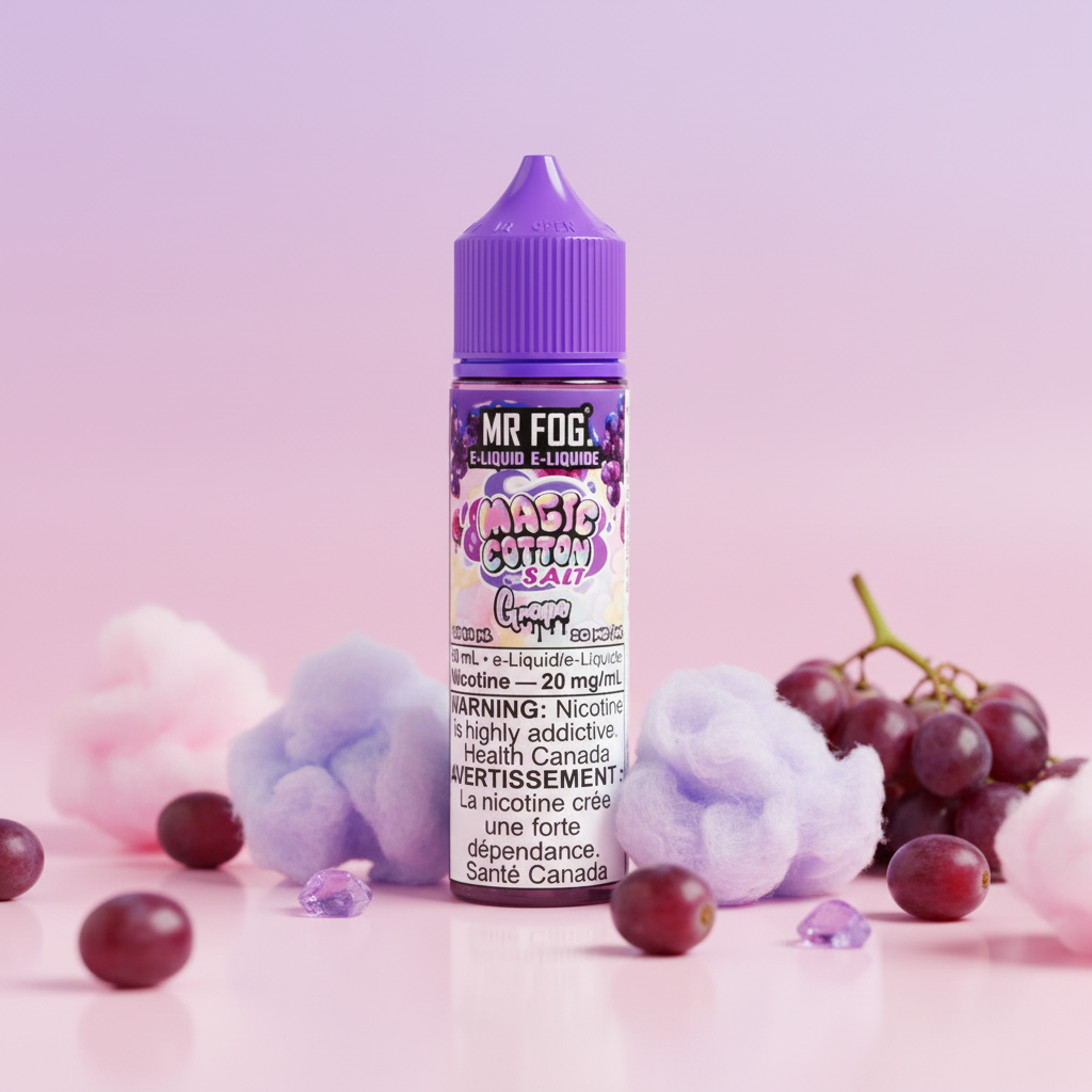 MAGIC COTTON GRAPE - MR. FOG SALT 60ML  [FED]