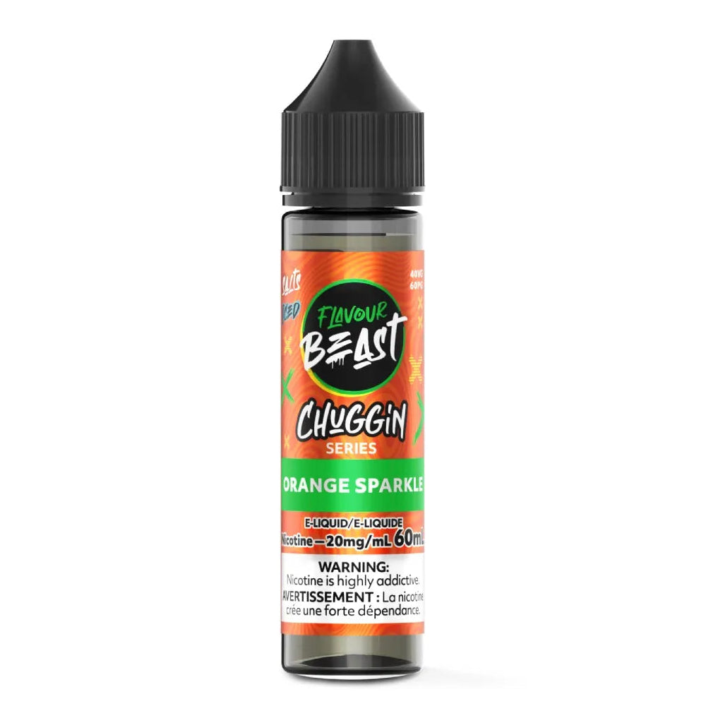 Chuggin Series Orange Fizz by Flavour Beast 60ml salt nic bottle