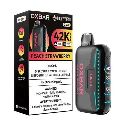 Oxbar 42K Disposable Peach Strawberry