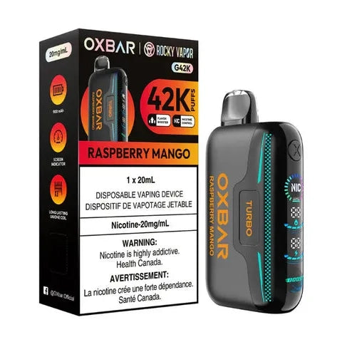Oxbar 42K Disposable Raspberry Mango