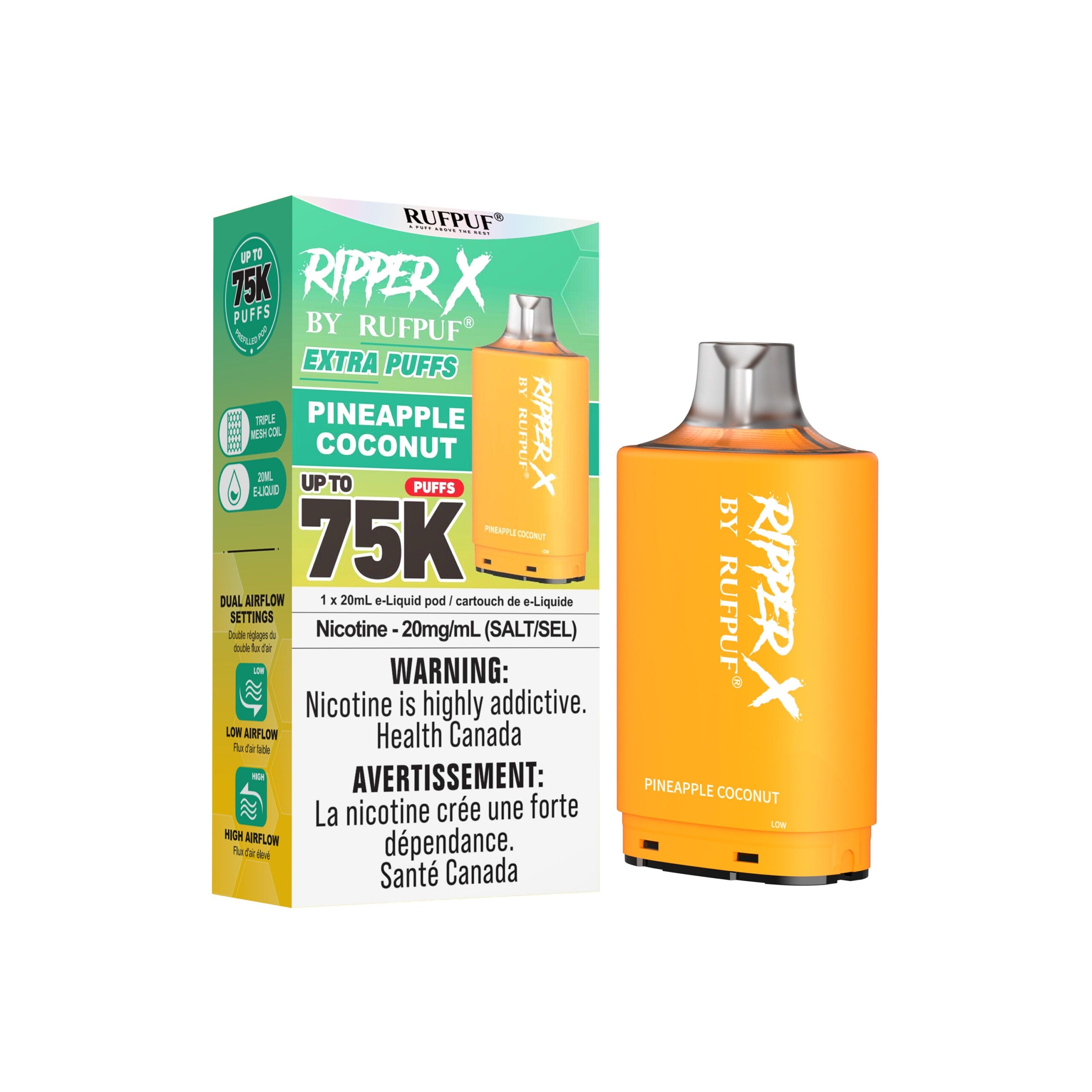 Pineapple Coconut Ripper X 75K Pod