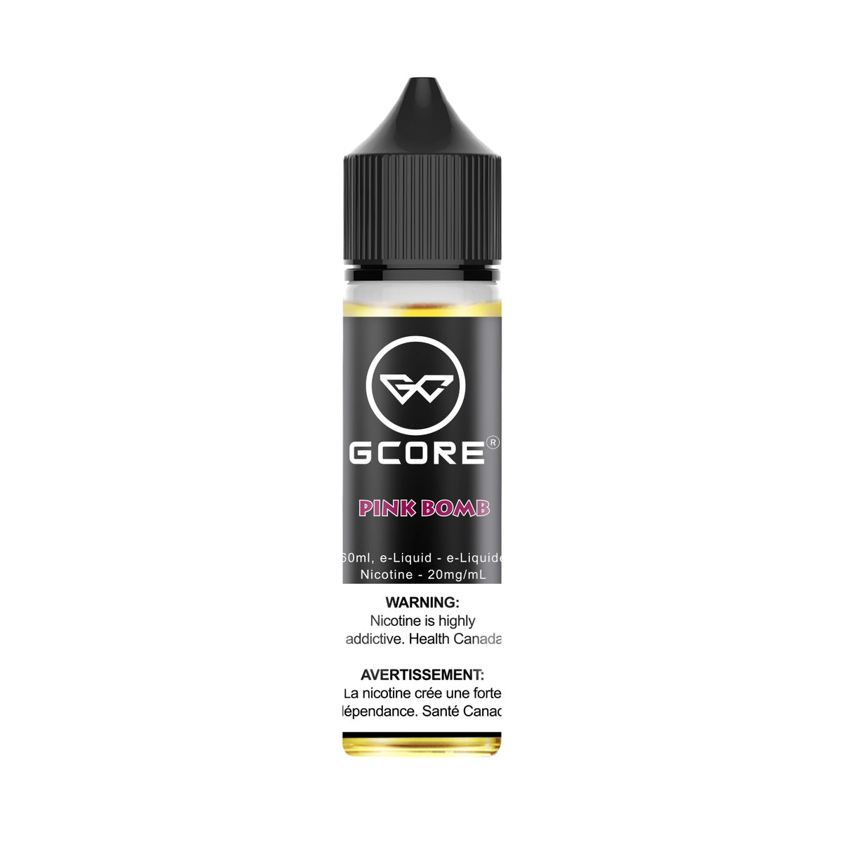GCORE PINK BOMB 60mL E-Liquid - Grapefruit Citrus