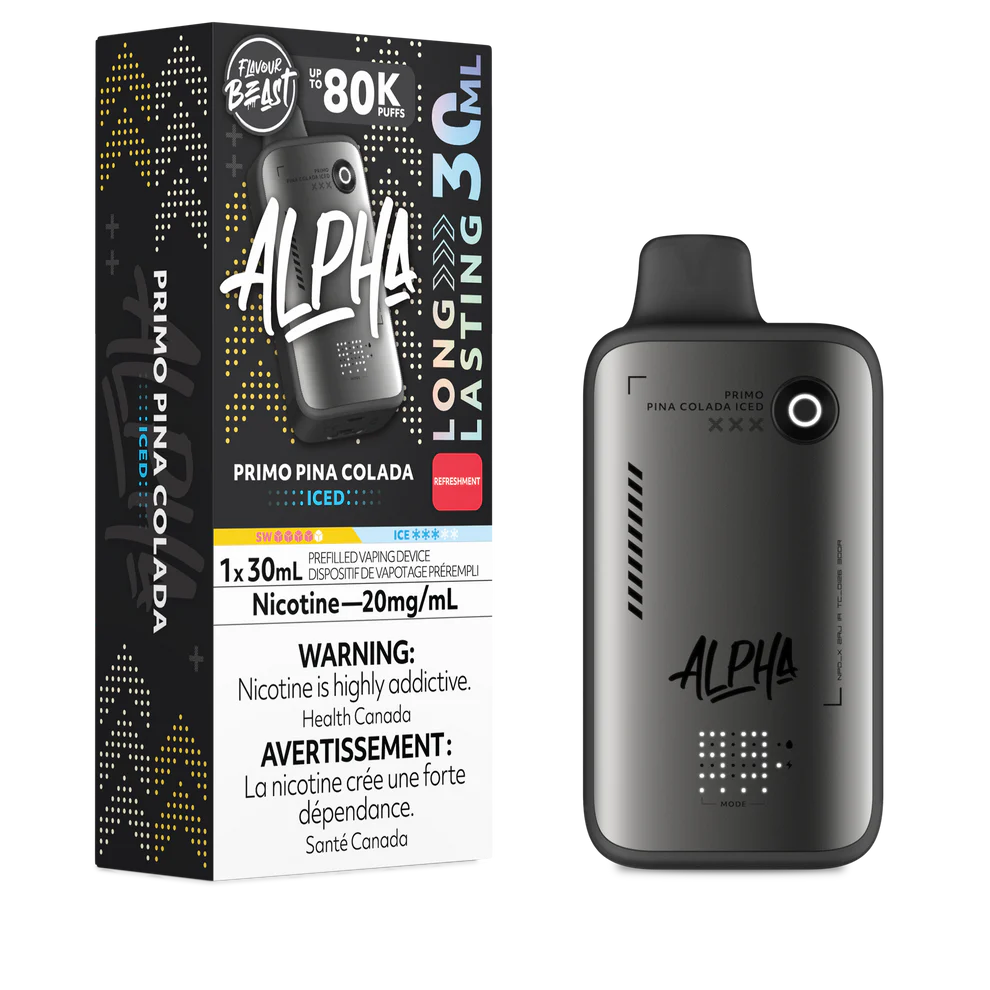 Primo Pina Colada Iced Flavour Beast Alpha 30mL Disposable