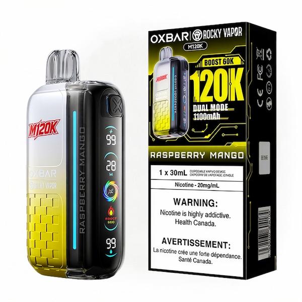 Raspberry Mango Oxbar M120K Disposable