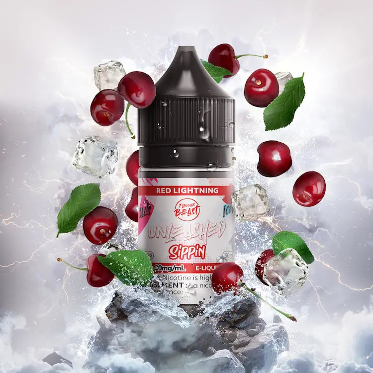 Sippin Red Lightning Flavour Beast Salt 30mL