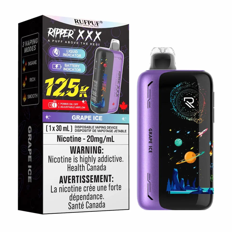 RIPPER XXX 125K DISPOSABLE VAPE [FED]