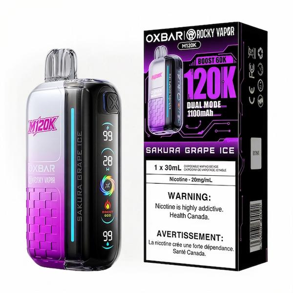 Sakura Grape Ice Oxbar M120K Disposable