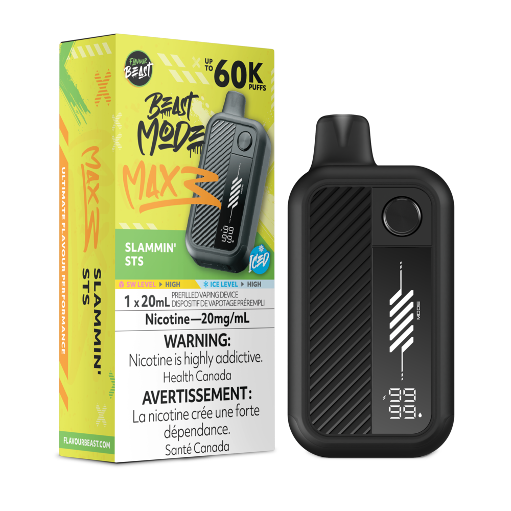 BEAST MODE MAX 3 60K DISPOSABLE VAPE [PROV]