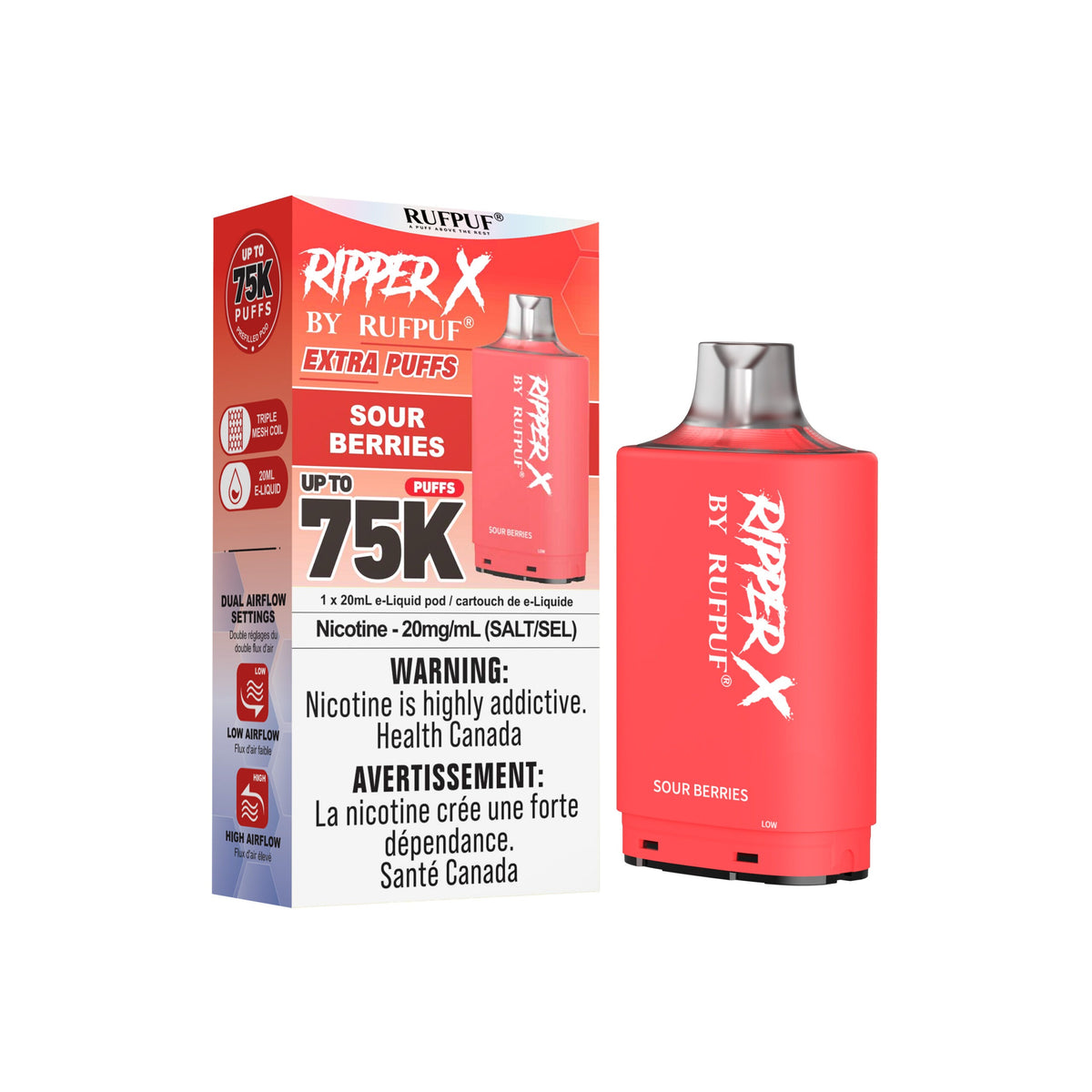 Sour Berries Ripper X 75K Pod