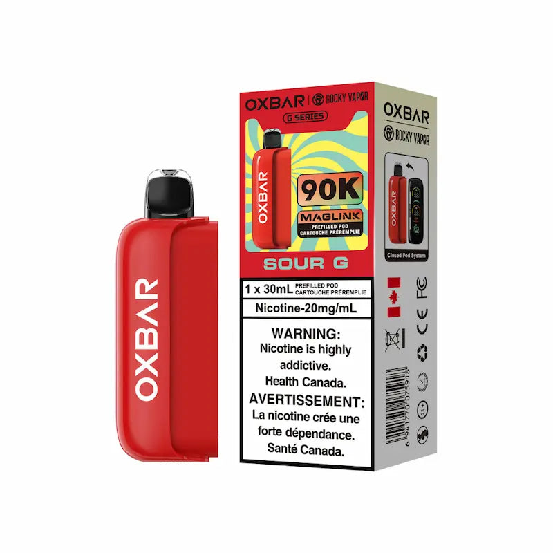 ROCKY VAPOR X OXBAR - MAGLINK 90K REPLACEMENT POD [PROV]