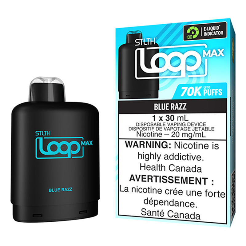 Blue Razz Loop MAX pods