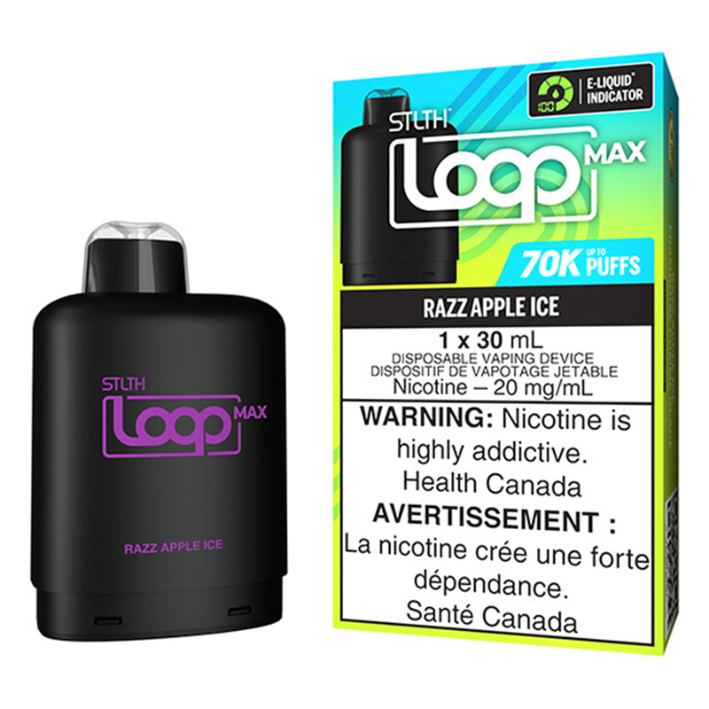 Razz Apple Ice Loop MAX pods