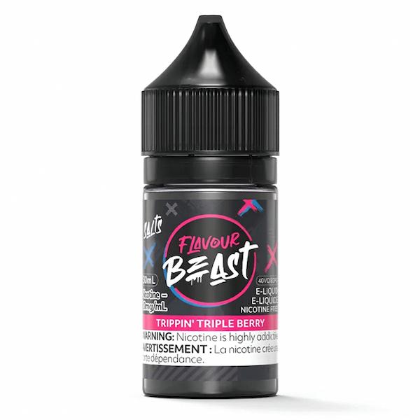 Trippin' Triple Berry Flavour Beast 30mL Nicotine Free