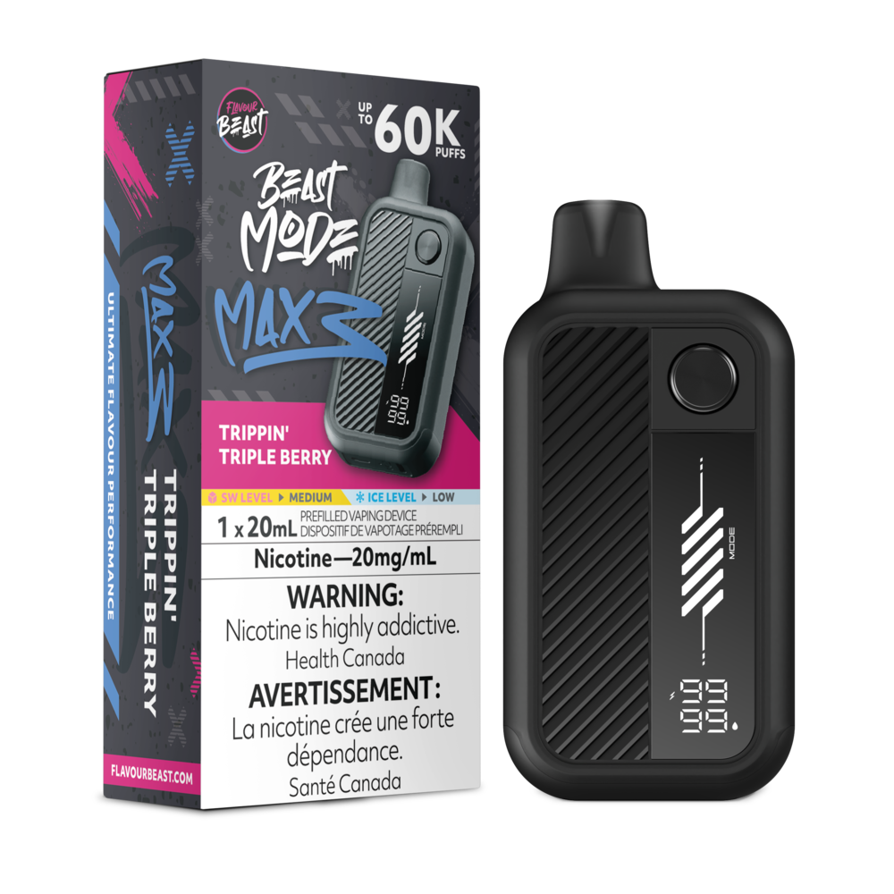 BEAST MODE MAX 3 60K DISPOSABLE VAPE [PROV]