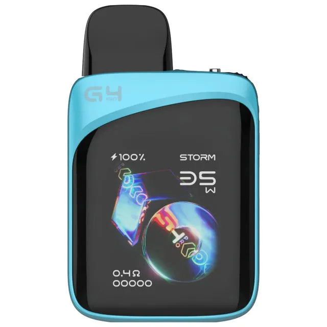 Blue UWELL Caliburn G4 Pro KOKO Device  on white background