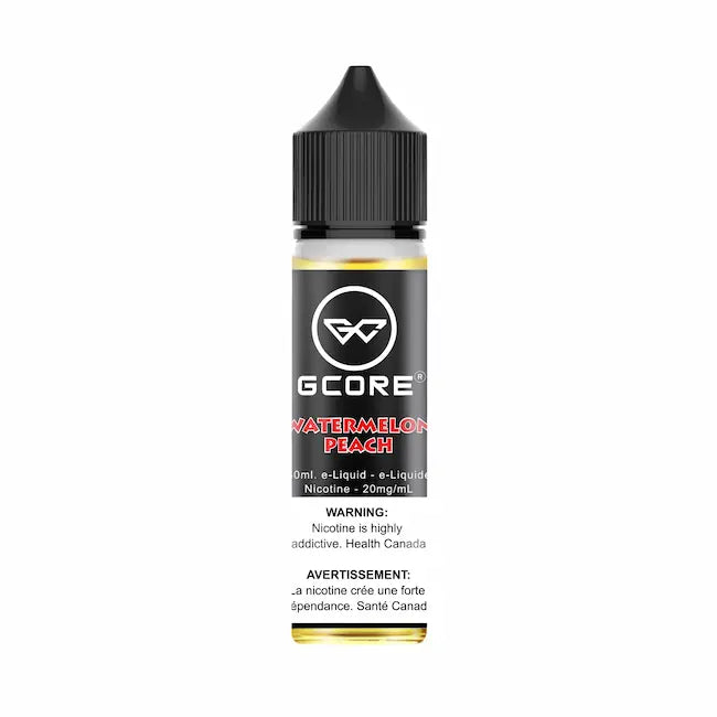 Watermelon Peach GCORE 60mL Nic Salt
