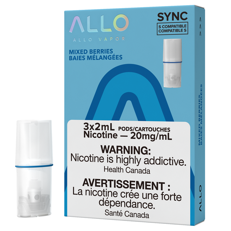 ALLO SYNC POD PACK - MIXED BERRIES-Allo Sync-Gas City Vapes