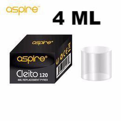 Aspire Cleito 120 Replacement Pyrex Tube - 4ml-Aspire-Gas City Vapes