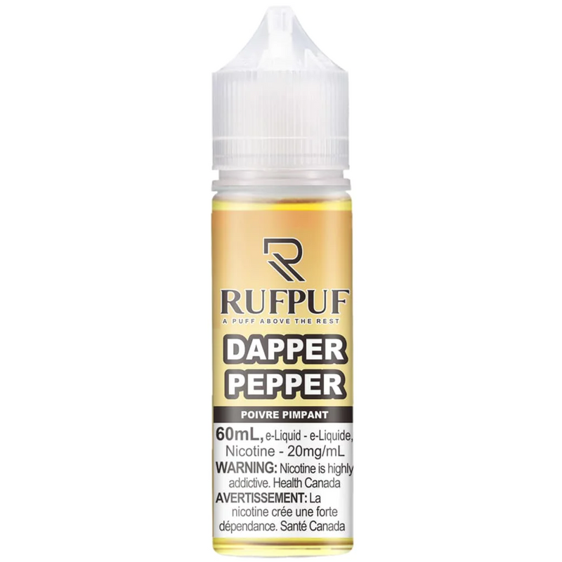 DAPPER PEPPER - RUFPUF NIC SALTS 60ML-RUFPUF NIC SALTS-Gas City Vapes