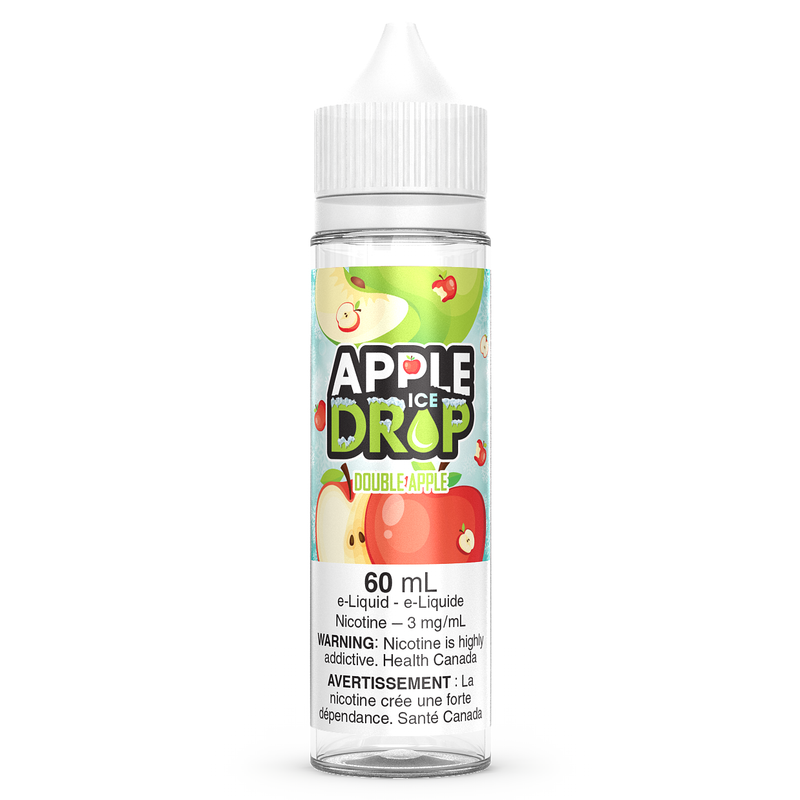 DOUBLE APPLE ICED - APPLE DROP ICED 60ML-Apple Drop Ice-Gas City Vapes
