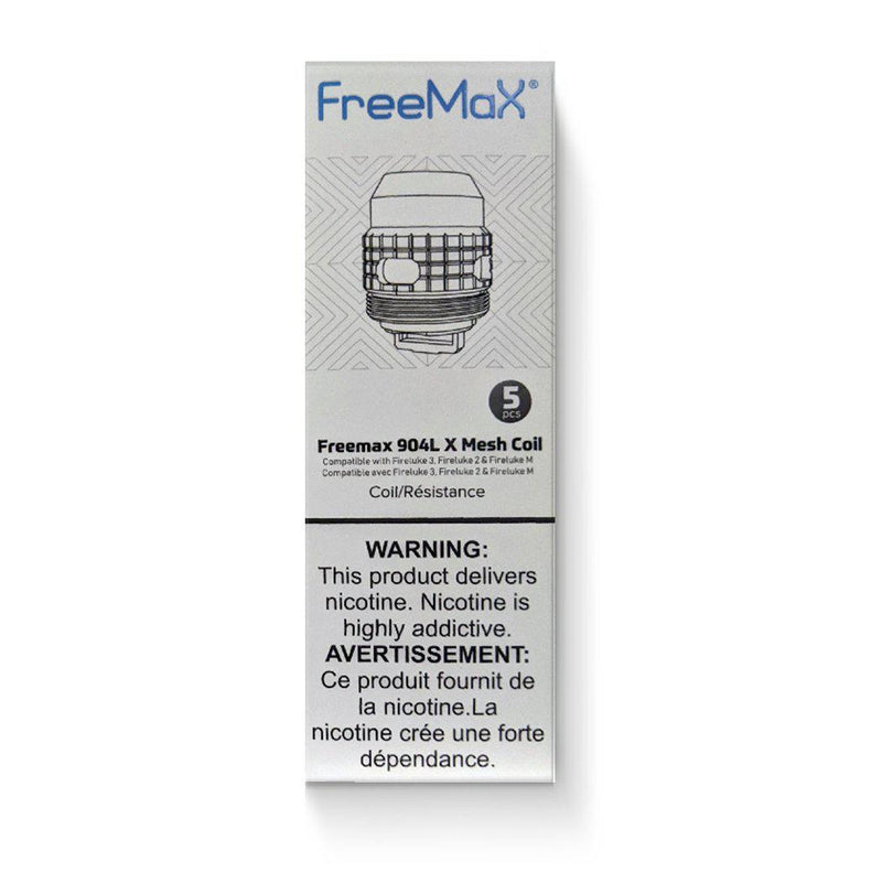FREEMAX FIRELUKE 3 904L X MESH REPLACEMENT COILS-Freemax-Gas City Vapes