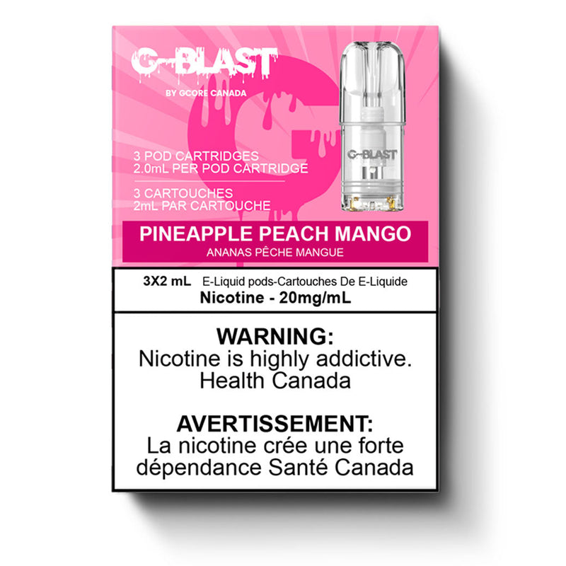G-BLAST POD PACK - PINEAPPLE PEACH MANGO-GCORE PODS-Gas City Vapes