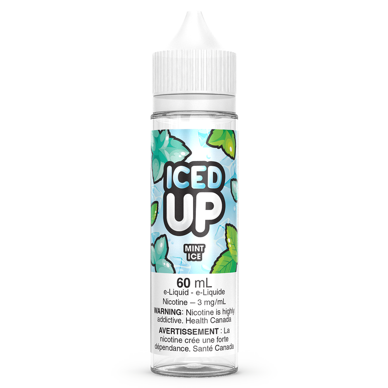 MINT ICE - ICED UP 60ML-ICED UP E-LIQUID-Gas City Vapes