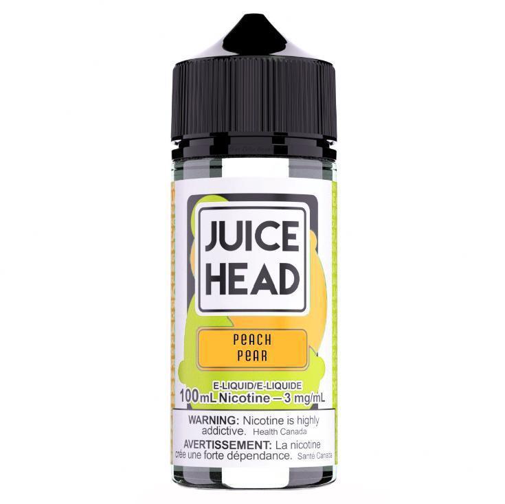 PEACH PEAR • JUICE HEAD E-LIQUID 100ML-Juice Head-Gas City Vapes