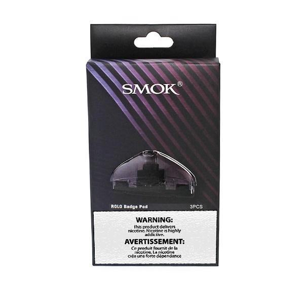 SMOK ROLO BADGE REPLACEMENT CARTRIDGE (3 pack)-Smok-Gas City Vapes
