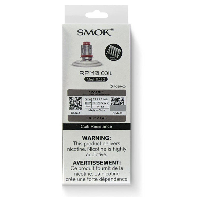 SMOK RPM 2 REPLACEMENT COILS (5 PACK)-Smok-Gas City Vapes