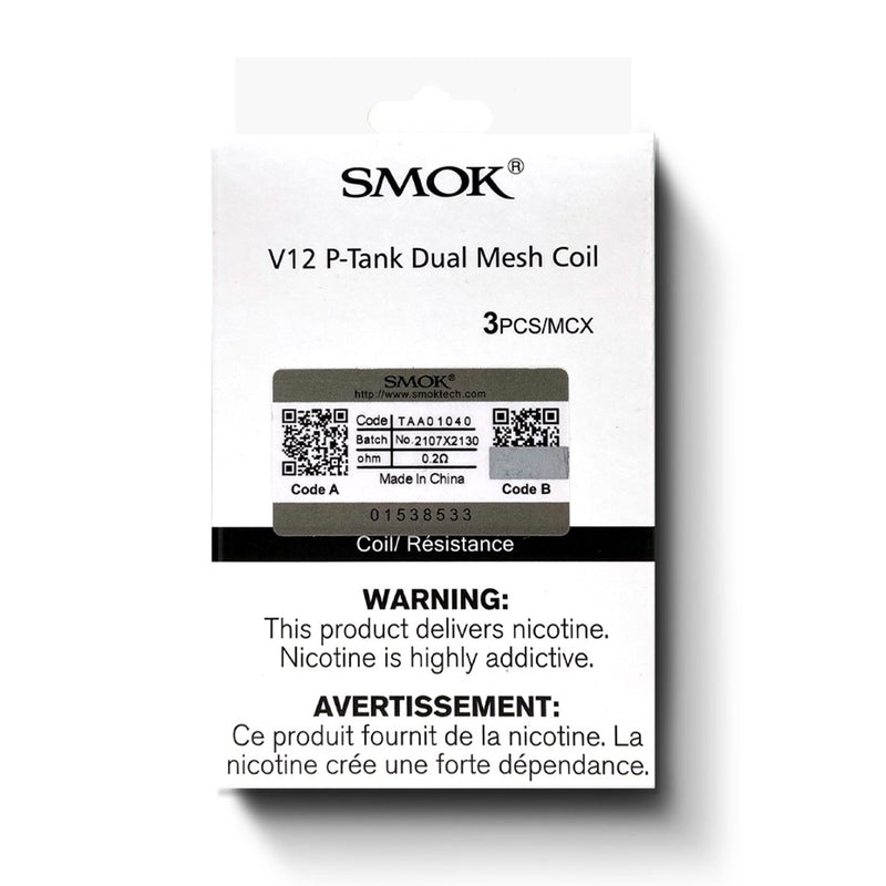 SMOK TFV12 P-TANK REPLACEMENT COILS-Smok-Gas City Vapes