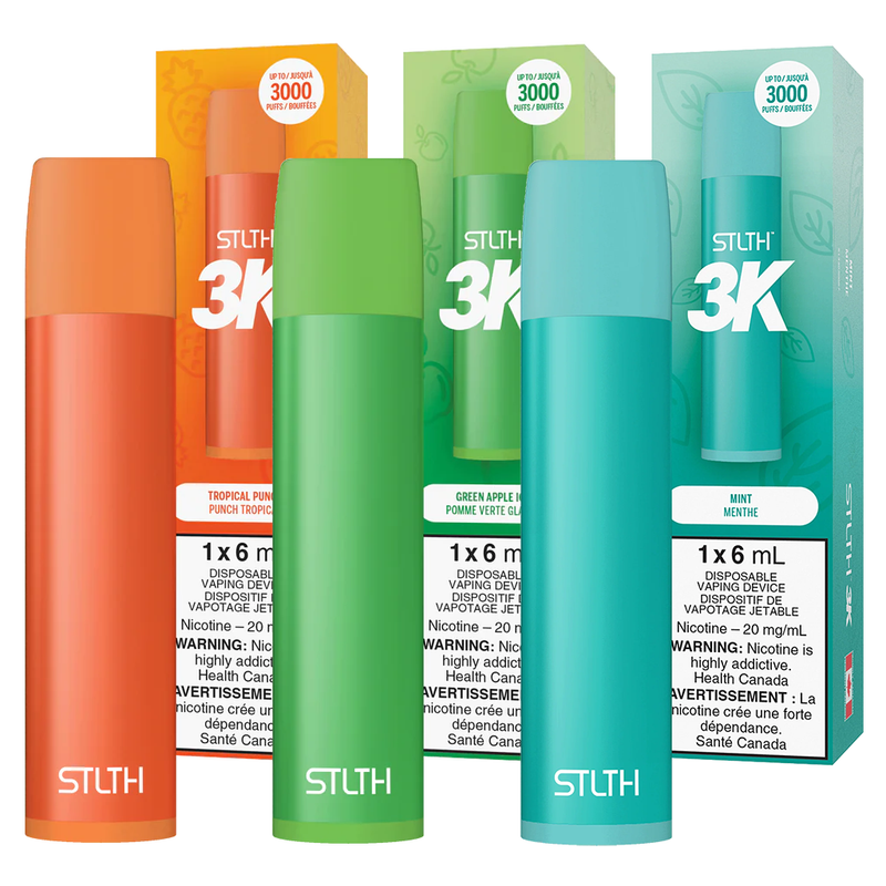 STLTH 3K 3000 PUFF DISPOSABLE-STLTH-Gas City Vapes